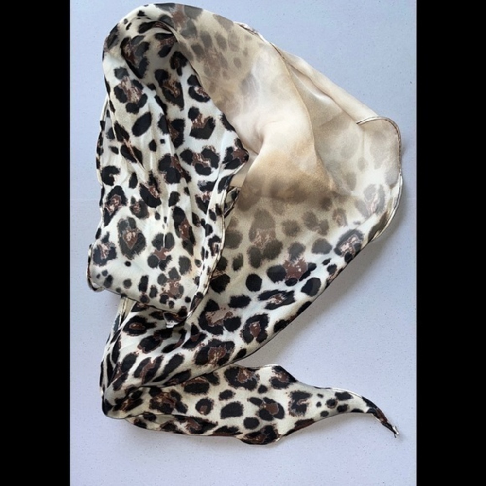 INC international concepts animal print scarf NWT